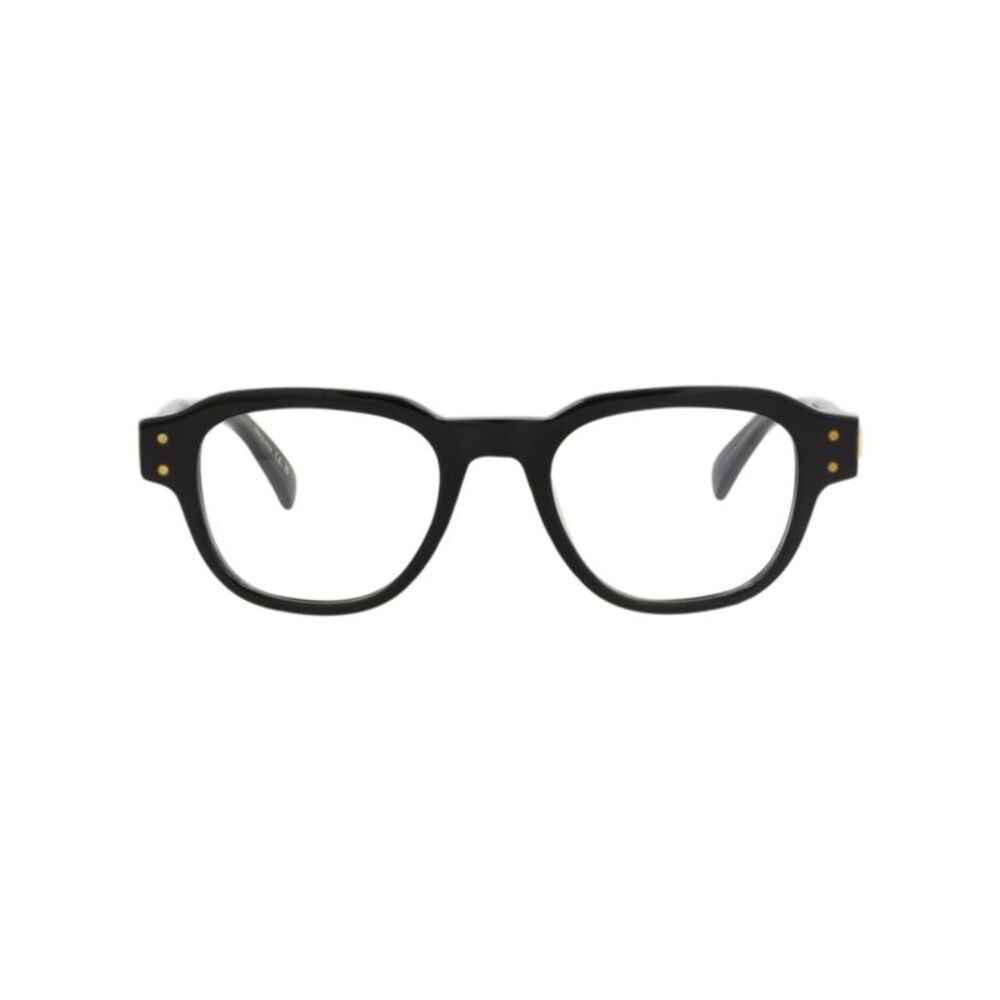 Dunhill Round-Frame Recycled Acetate Optical Frames Black Mens